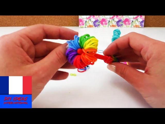 Tutoriel décos stylos Rainbow Loom en crazy looms à faire soi-même, français