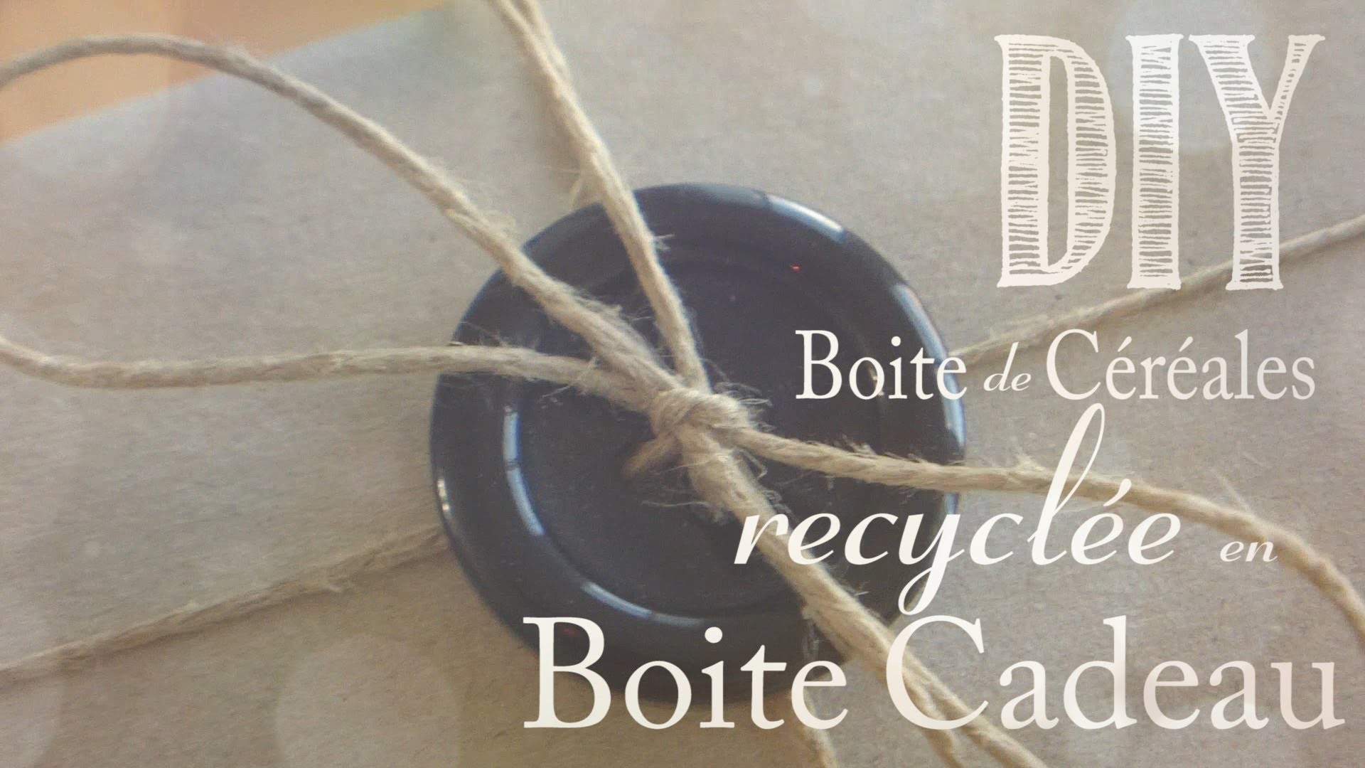 DIY : Comment Recyler une Boite de Céréales