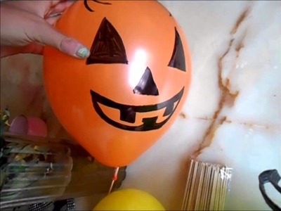DIY : Halloween Ballons Lumineux