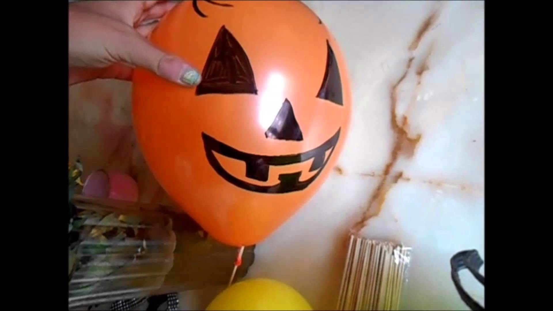 DIY : Halloween Ballons Lumineux