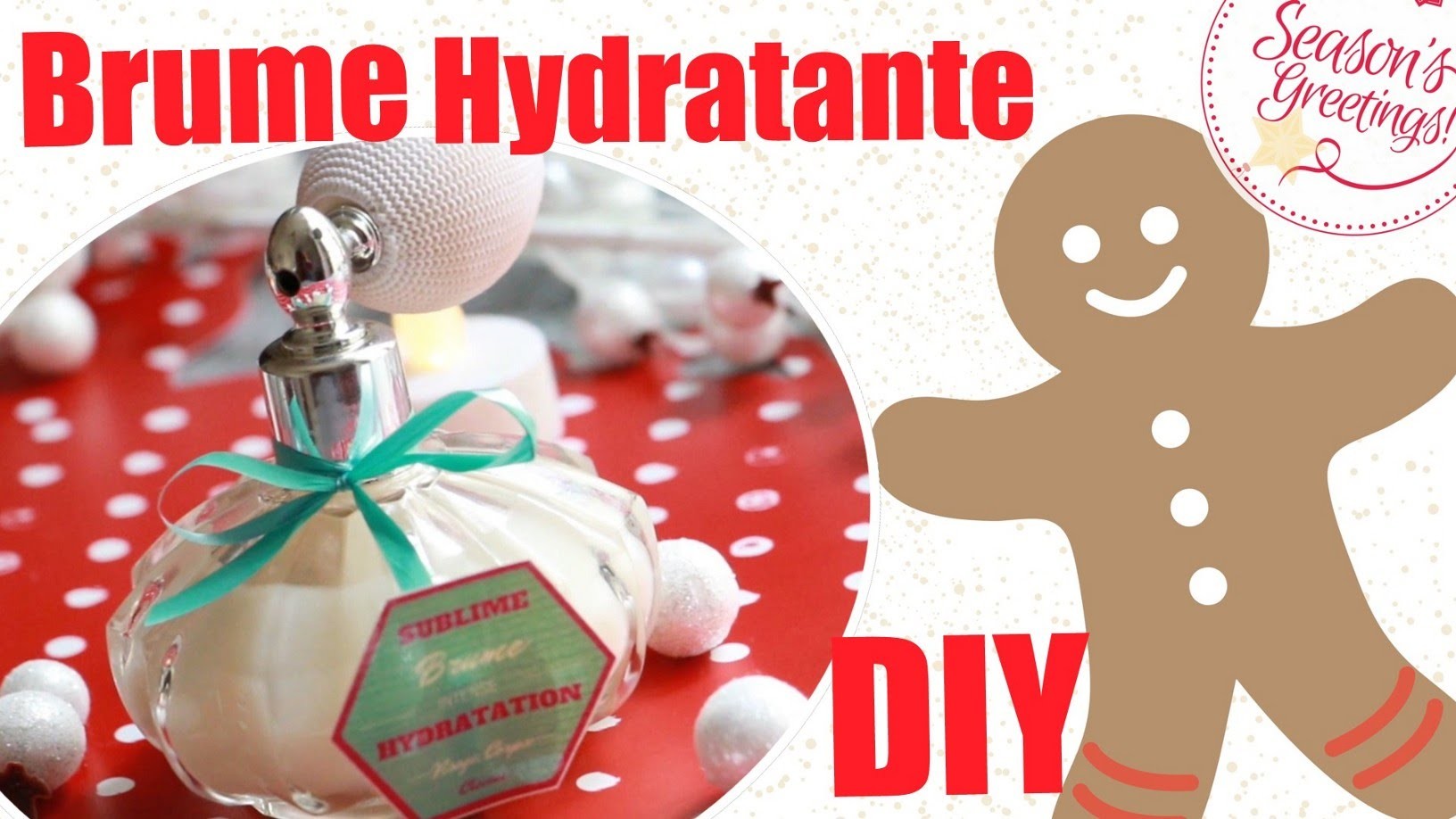 ✮ DIY ✮ Noel 2015 ✮ Brume Hydratation ✮ Corps, Cheveux, Visage | Caly Beauty