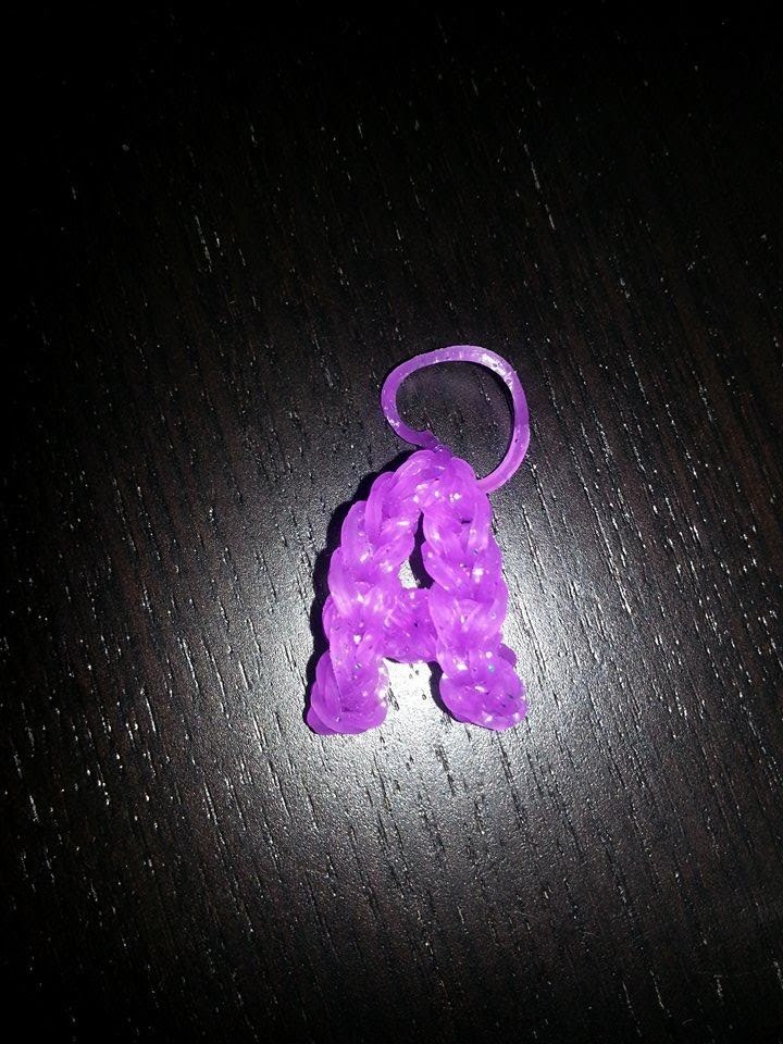 Mini Lettre "A" en Loom Tutoriel en Français