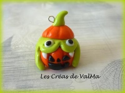Tuto Fimo Halloween Citrouille & Monstre Vert. Polymer Clay Tutorial