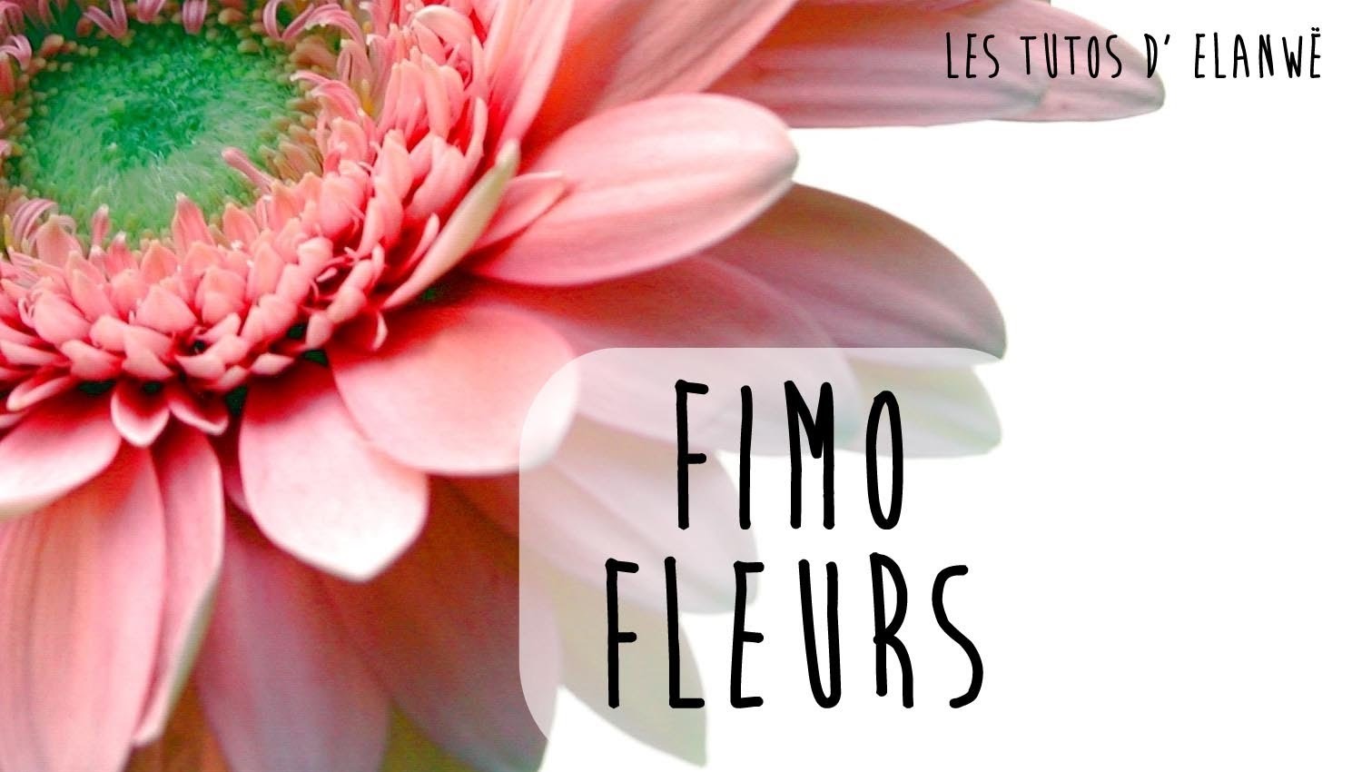 Tutoriel pâte Fimo 2 : Créer des fleurs