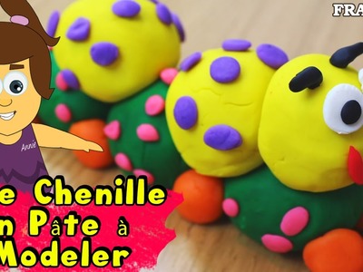 Francais Facile: How To Play Doh Caterpillar in French | DIY Rapide: Chenille en Pâte à Modeler