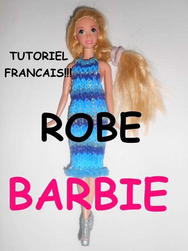 robe barbie rainbow