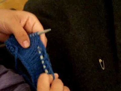 Apprendre à tricoter : rattraper une maille dans un tricot