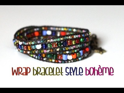 DIY # Le wrap bracelet style bohème [Partenariat Creavea]
