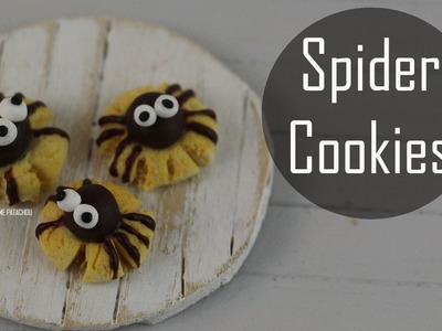 Halloween: Spider Cookies (Pâte Polymère).