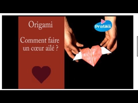 Comment faire un cœur en origami