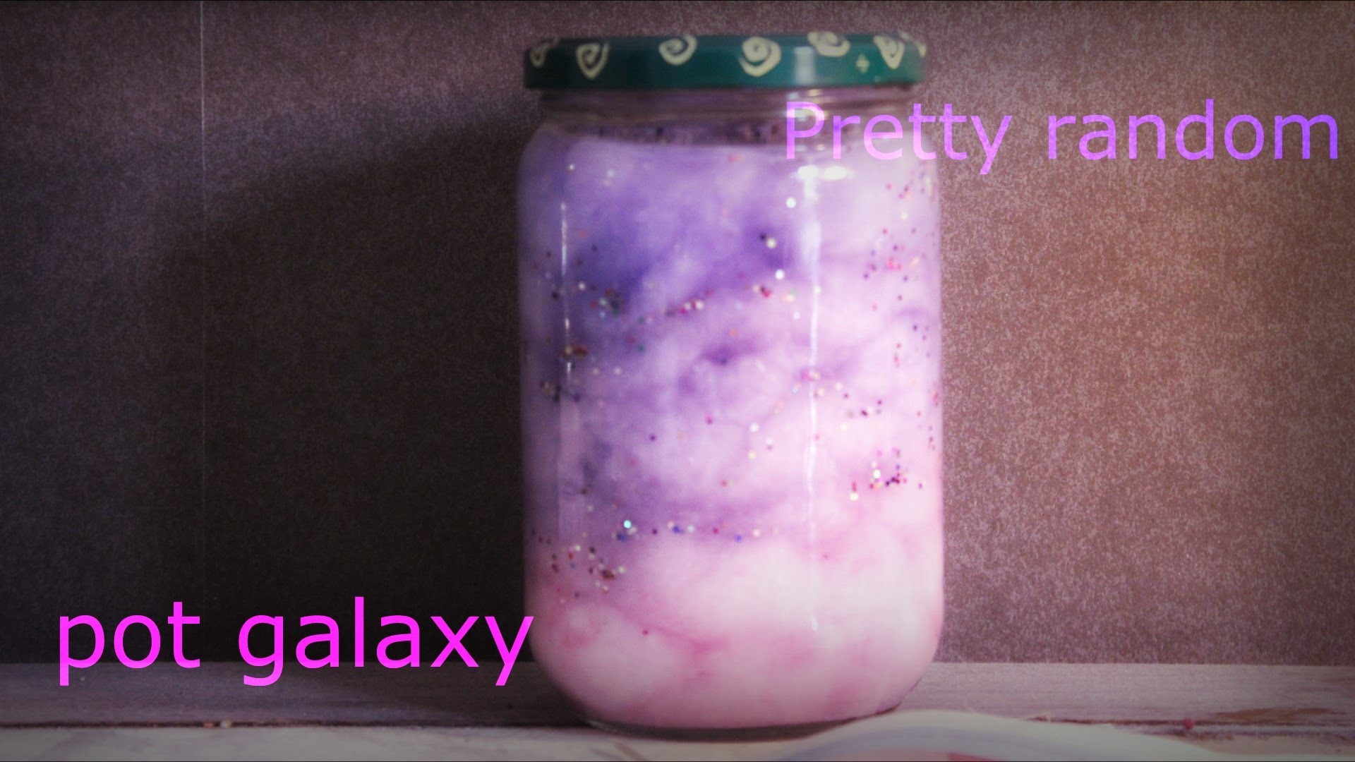 DIY pot galaxy - Pretty random