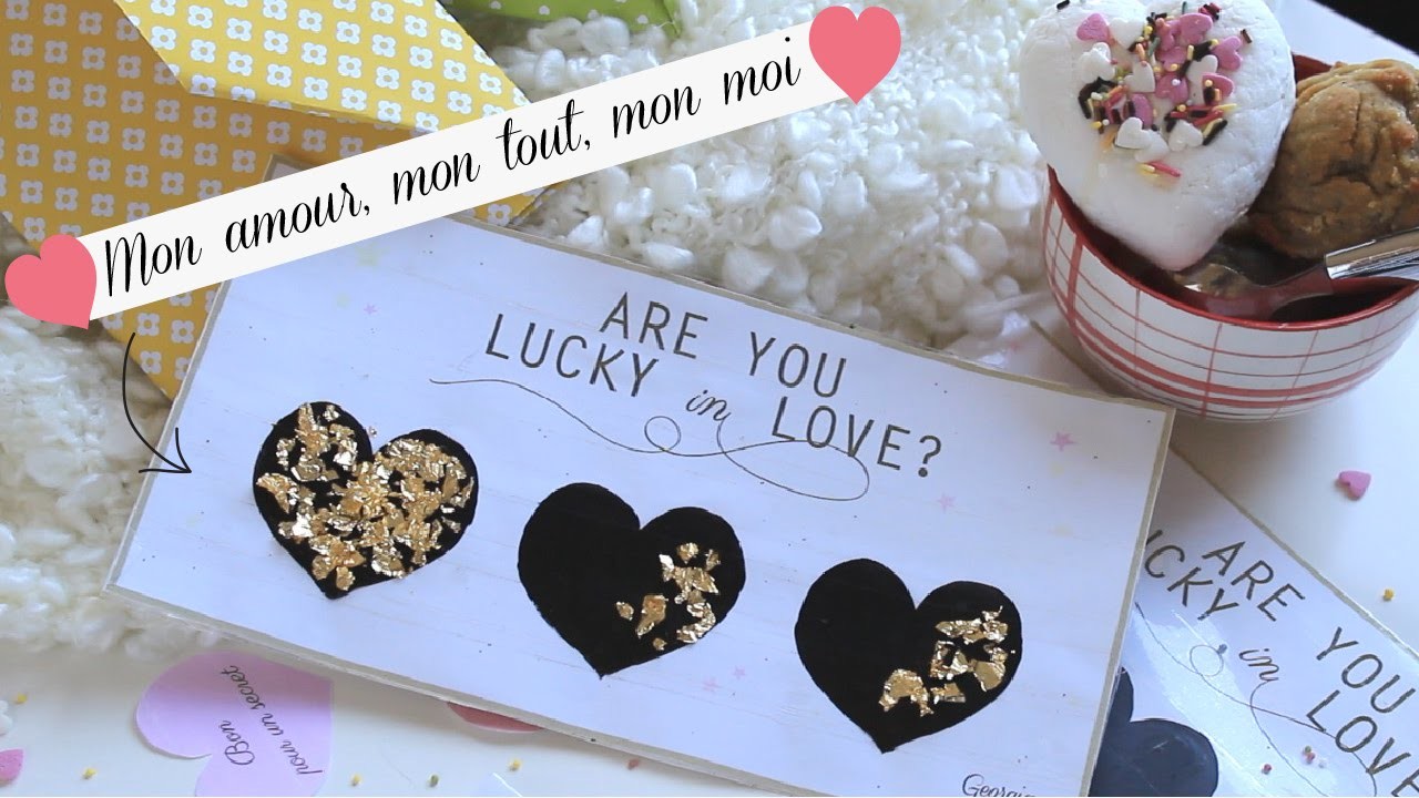 DIY St-Valentin dernière minute: Tickets d'amour à gratter!  ♥ | GeorgiaSecrets
