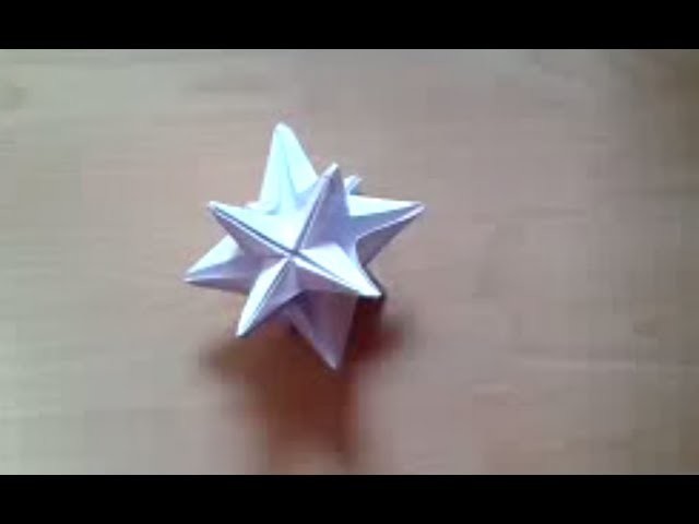 Faire une etoile d'omega en papier - Étoile d'oméga en origami - Pliage impressionnant