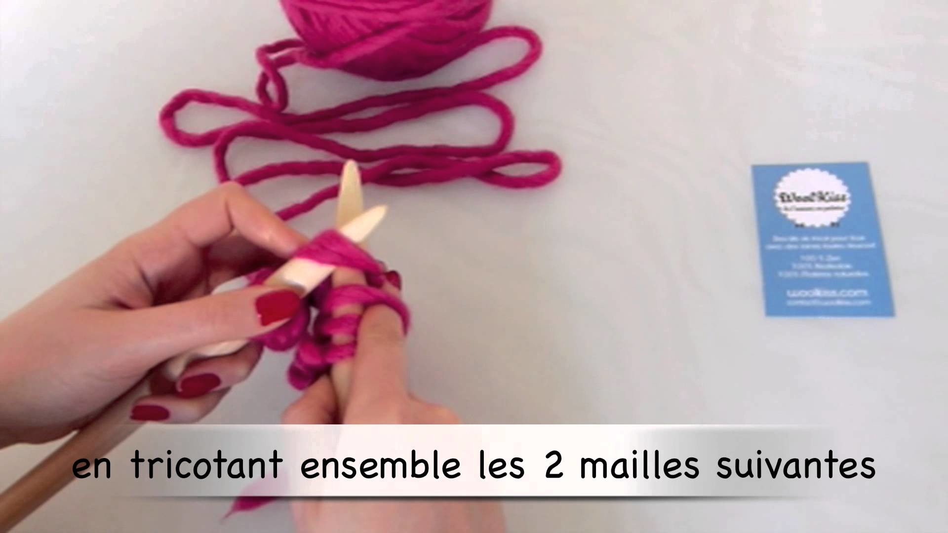 # Tricot # Comment faire une boutonnière ?