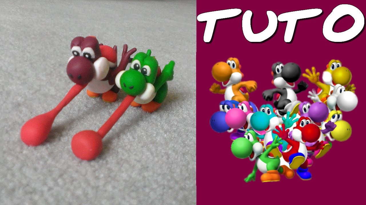 TUTO FIMO | Yoshi (de Mario)