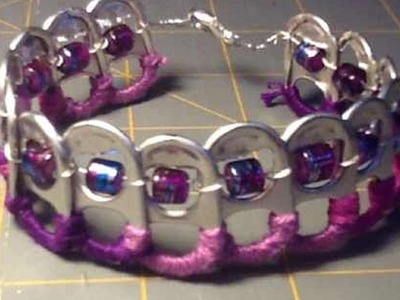 Créez votre bracelet à partir de capsules de canettes - DIY Mode - Guidecentral