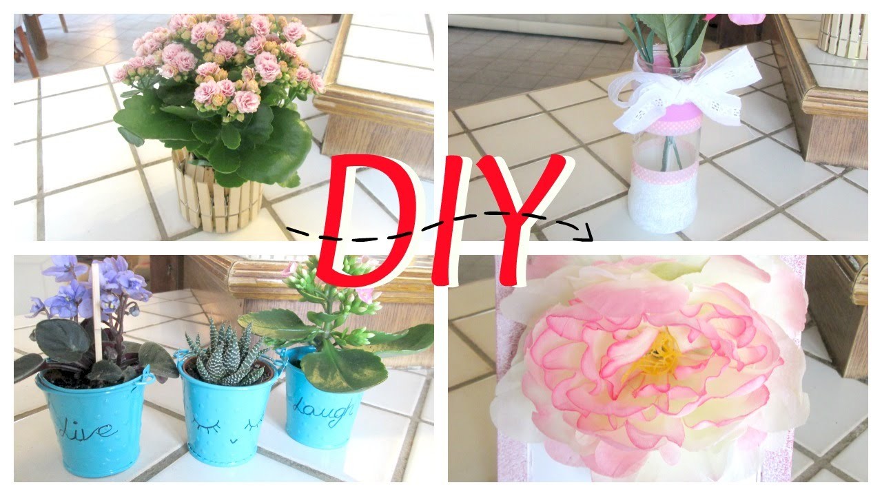 ¤ DIY : 4 idées très simples pour le printemps.été !