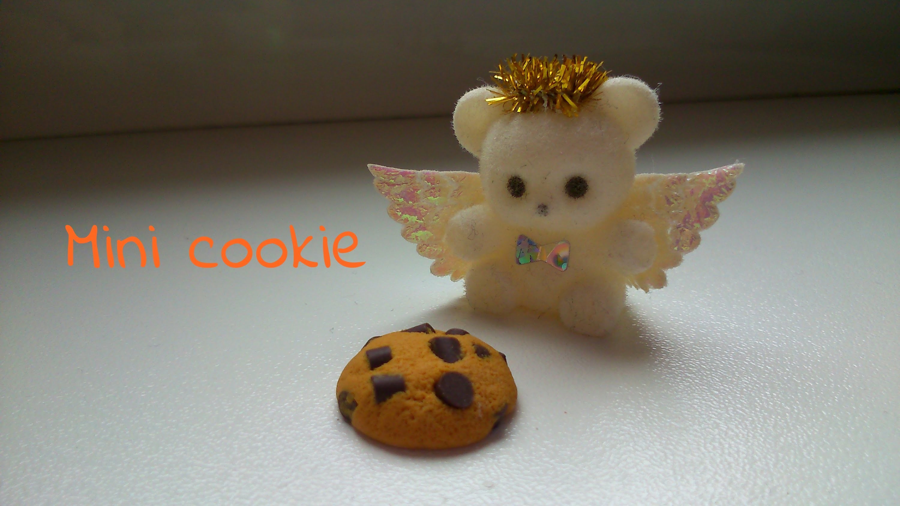 DIY n°1: tuto fimo mini cookie