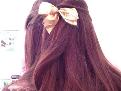 DIY noeud pour les cheveux