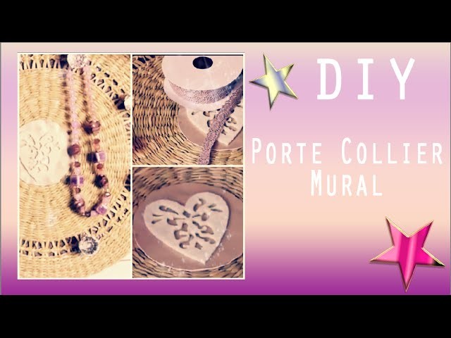 ✮ DIY Porte Collier Mural ✮ Necklace Organizer ✮ | Caly Beauty