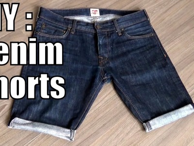Transformer un jeans en short. DIY : turn a pair of denim into shorts