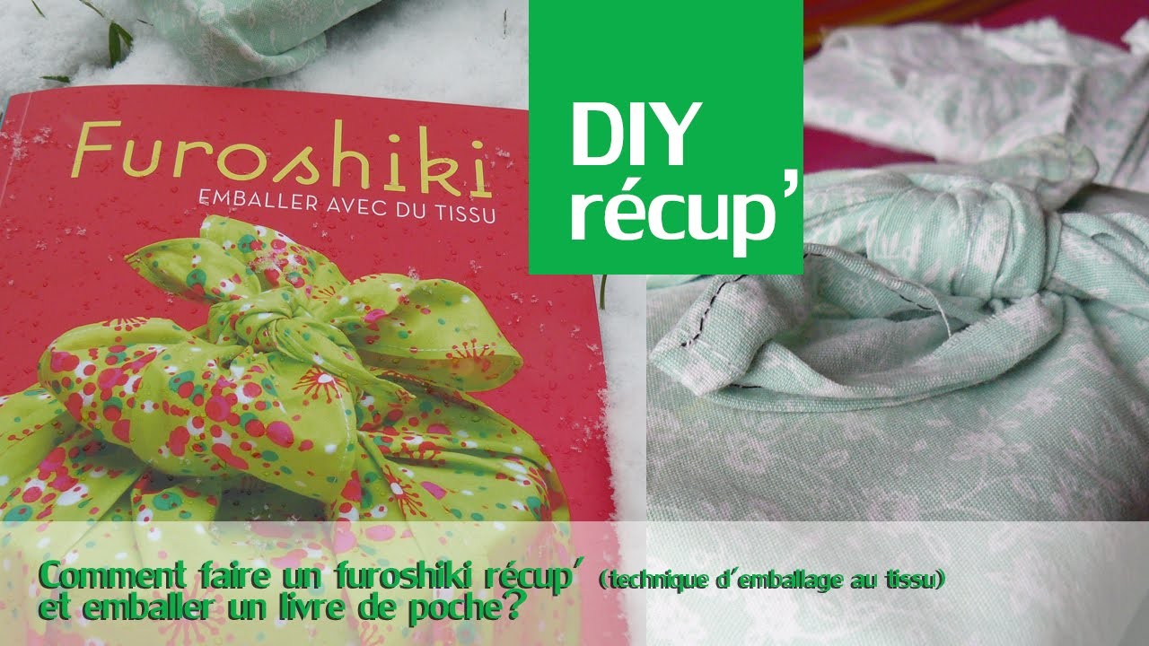 DIY : comment faire un furoshiki récup'- RESULTAT CONCOURS -