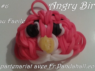 Tuto #6 Angry Bird en élastiques en français - Fr.Pandahall.com