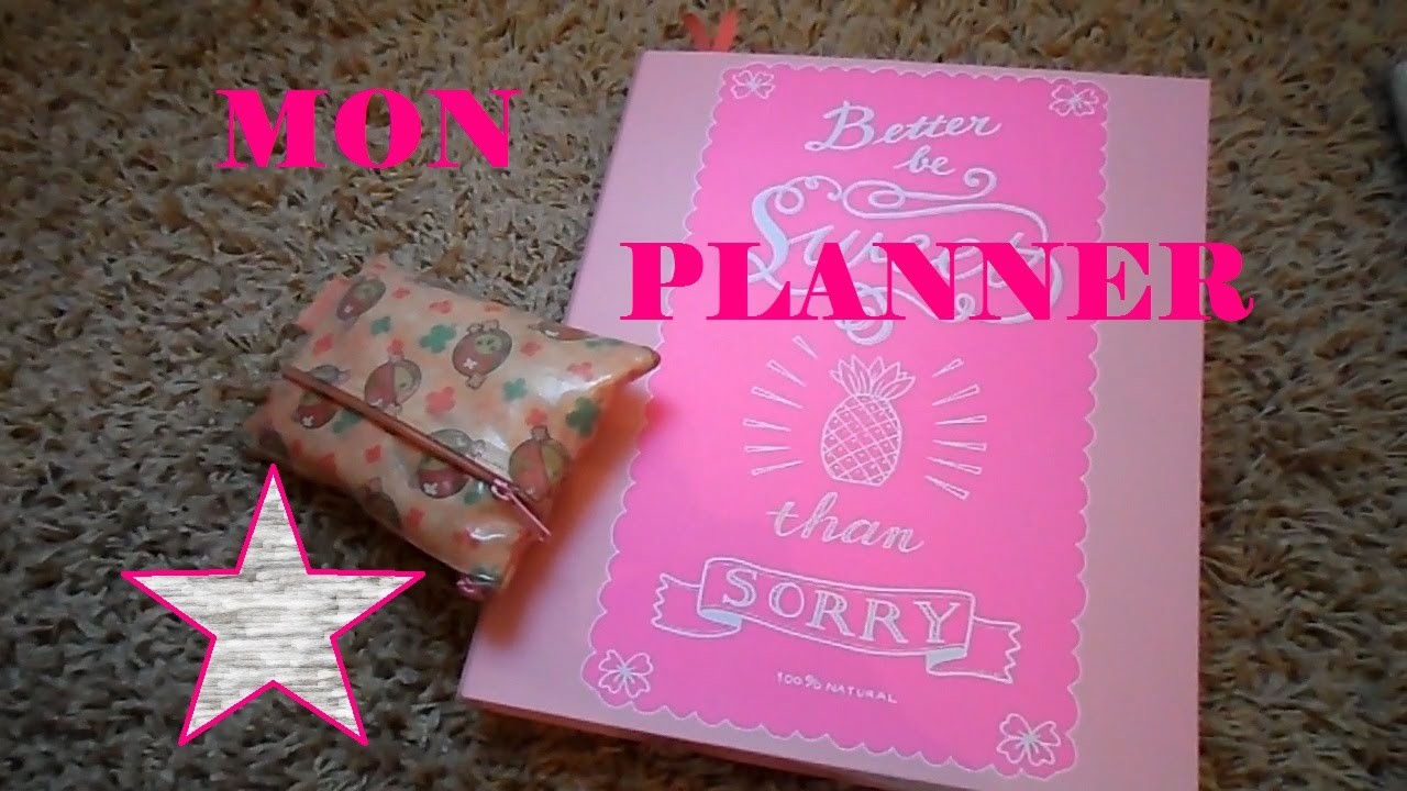 #DIY - Mon Planner !