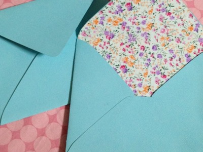Fabriquez vos enveloppes doublées de tissu - DIY Arts créatifs - Guidecentral