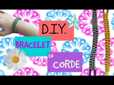 DIY bracelets en corde