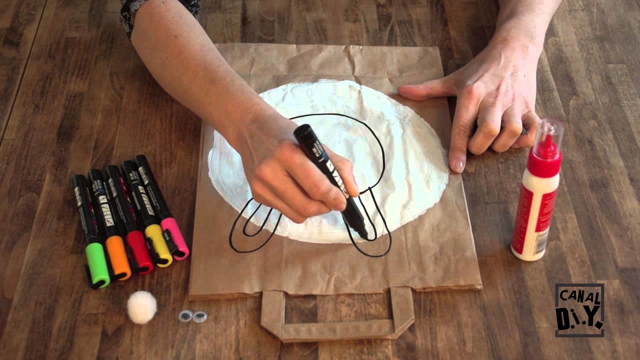 CANAL DIY   BOITE À IDÉES   LE SAC POUR LA CHASSE AUX OEUFS