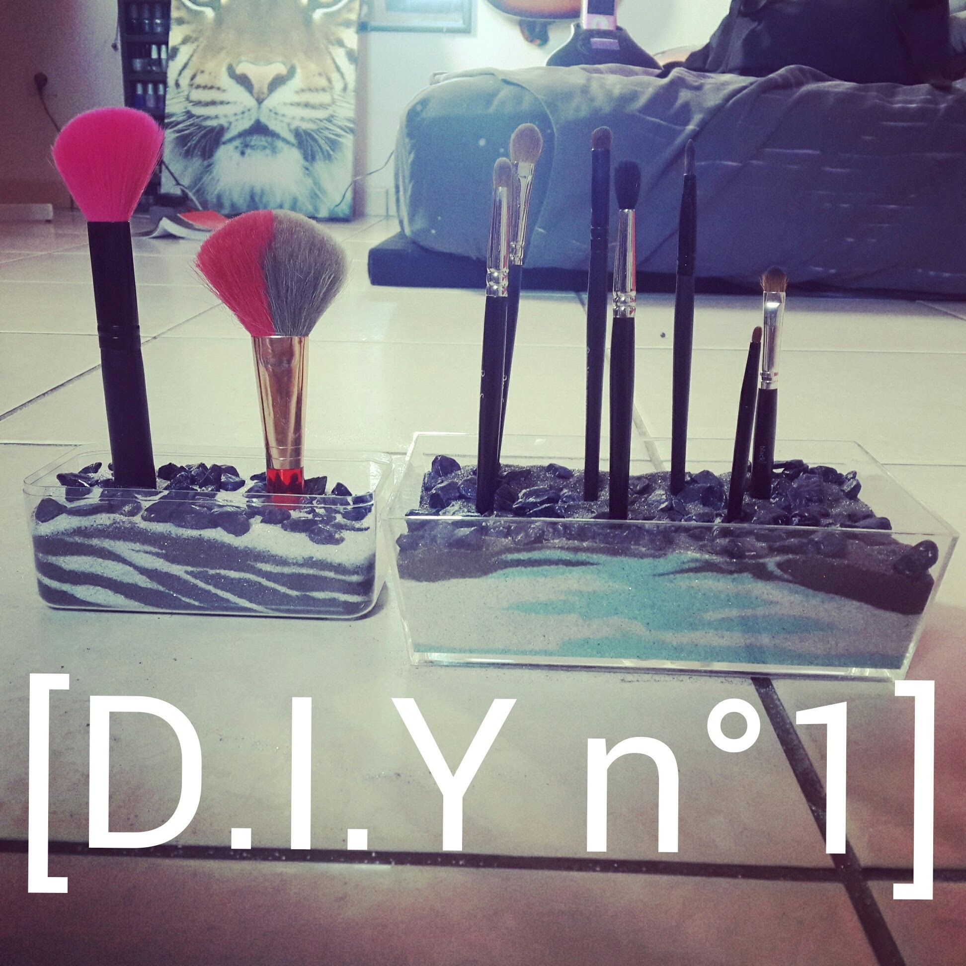 D.I.Y n°1: Rangement.Présentoir pour pinceaux make