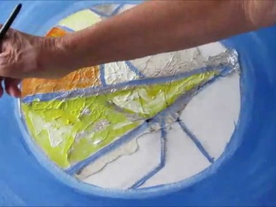DIY réalisation tableau vitrail avec By Miss Infini