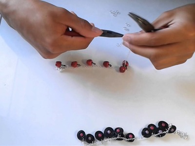 Tuto bijoux: montage bracelet - jewelry tutorial: make bracelet