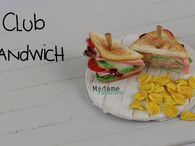 Club Sandwich Tutorial  (Tuto Fimo)