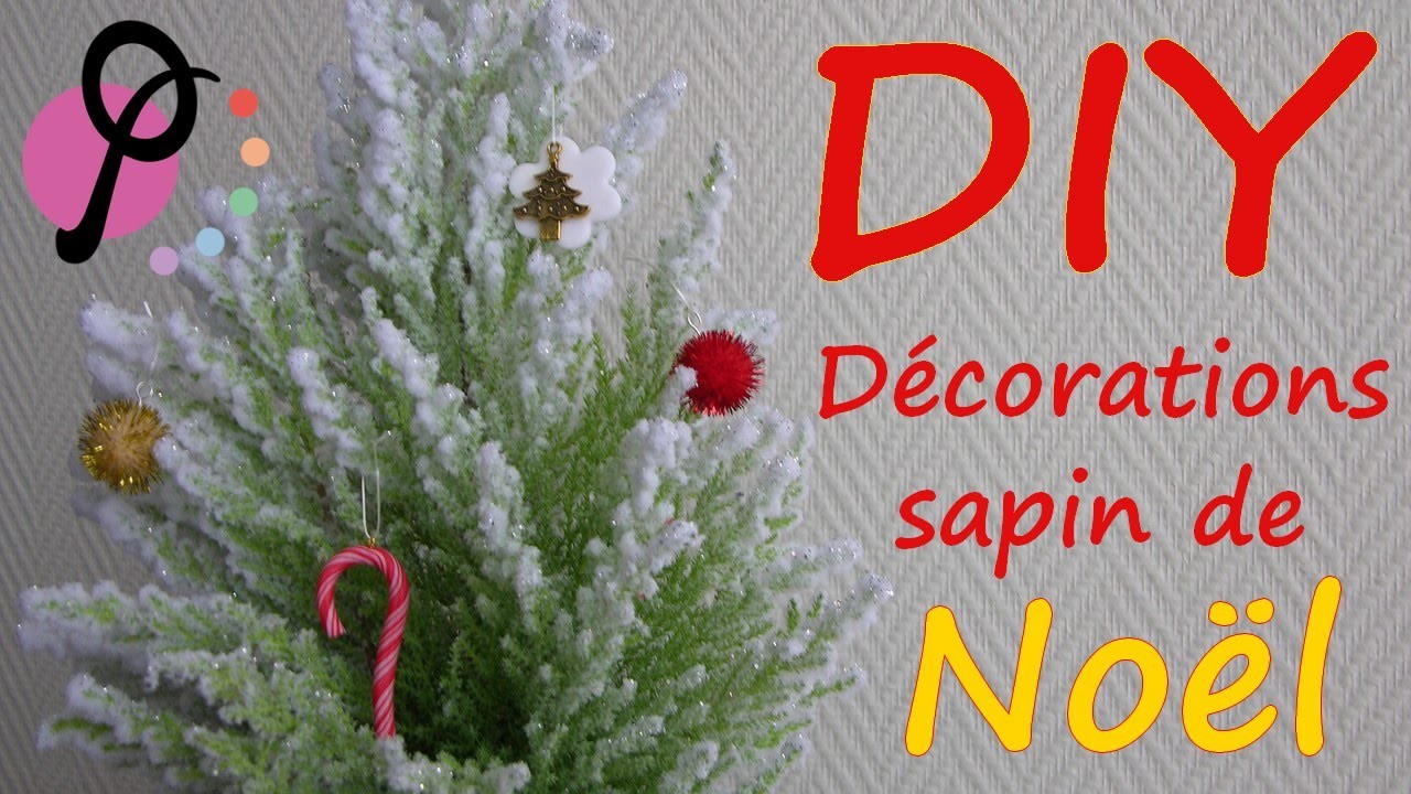 DIY #6 - 3 idées de décorations de sapin de Noël à réaliser soi-même [PimPomPerles.fr]