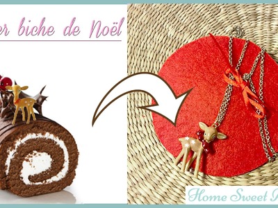 DIY Collier biche de Noël + cadeau