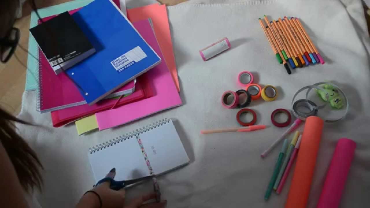 DIY : CUSTOMISER SES FOURNITURES SCOLAIRES | BeYourself