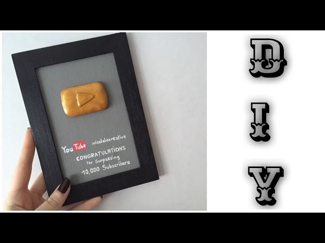 [DIY] Le Golden Button YouTube