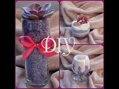 [DIY n°1] Plantes et bougies décoratives