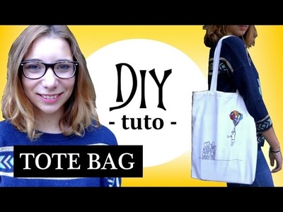 ✄- DIY n°17┆Coudre un TOTE BAG ! (facile. débutant)