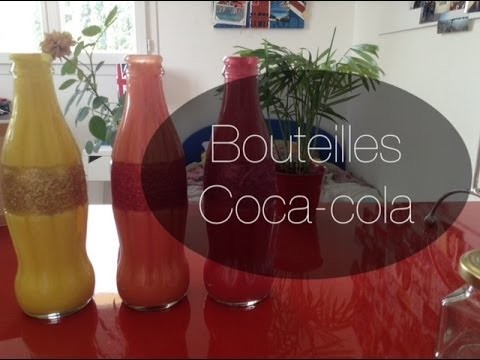 DIY Bouteilles de Coca-Cola personnalisées et revisitées !