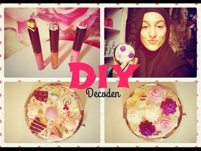 DIY decoden - Mirrors & Lipstick