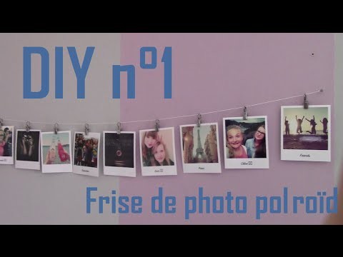 DIY n°1 : Frise de photo Polaroïd