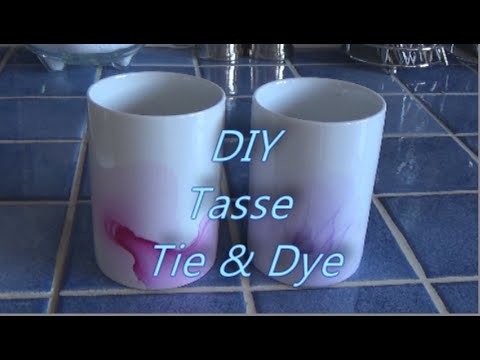 DIY Tasse Tie & Dye