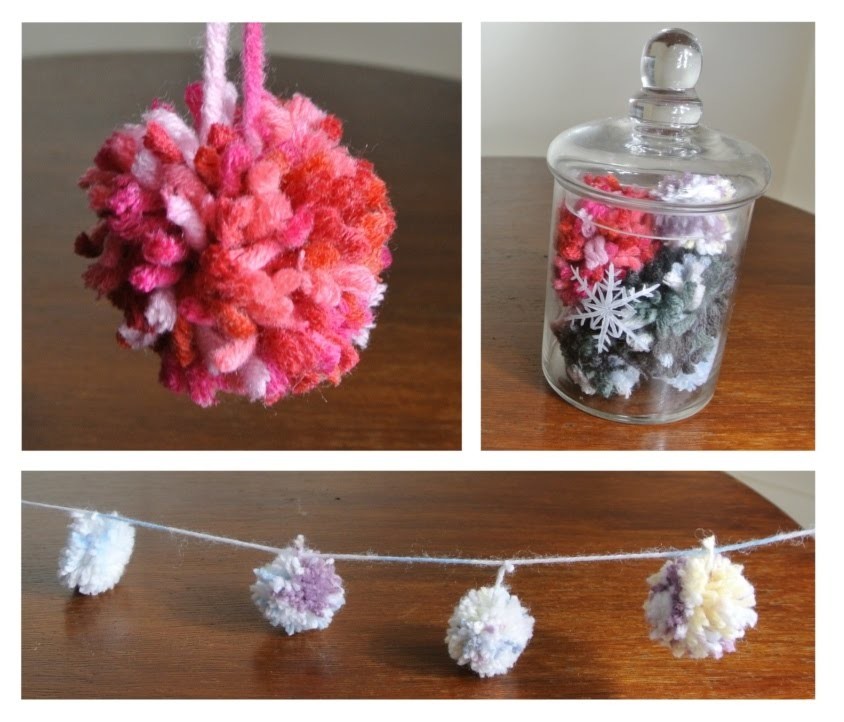 [ Xmas DIY n°3 ] : Pompons de toutes tailles !