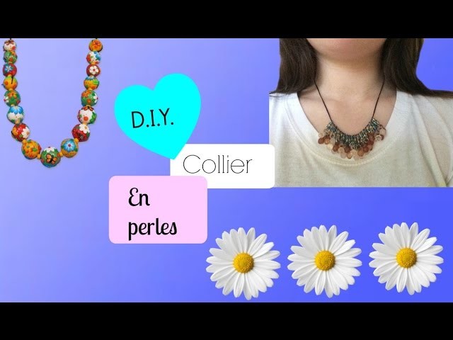 D.I.Y. Collier en perles