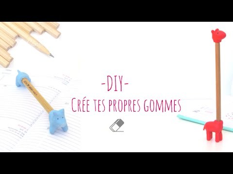 ◇ [DIY] Crée tes propres gommes! ◇