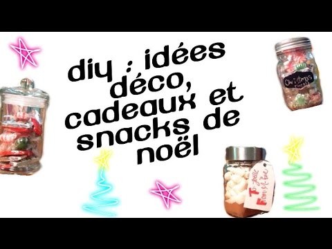 DIY : Idées Déco, Cadeaux et Snack de Noël 2015