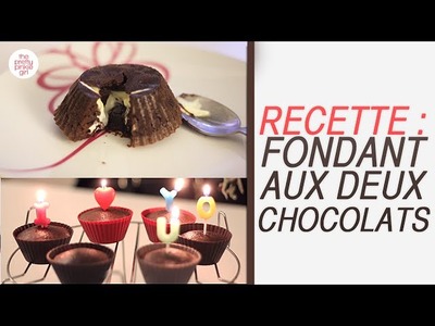 → DIY recette : fondant aux deux chocolats.